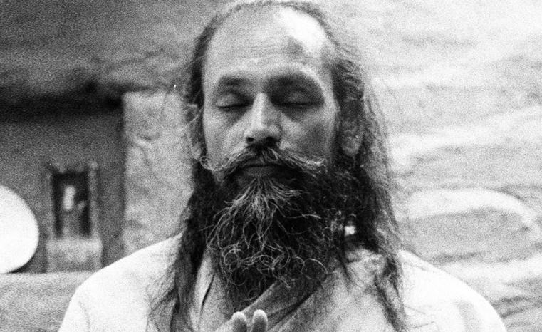 Babaji Meditating