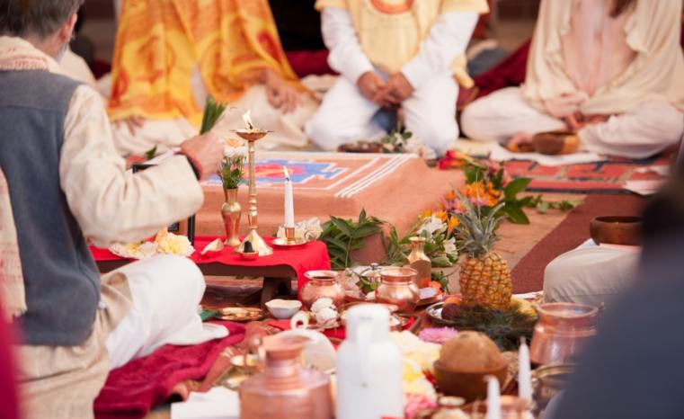 yajna ritual circle