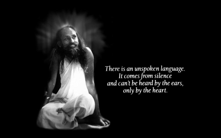 Babaji Unspoken Language