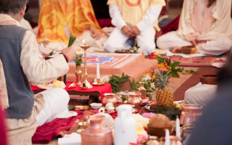 yajna ritual circle